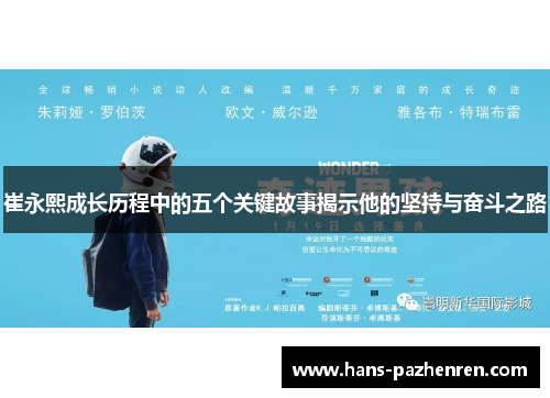 崔永熙成长历程中的五个关键故事揭示他的坚持与奋斗之路 崔永熙成长历程中的五个关键故事揭示他的坚持与奋斗之路