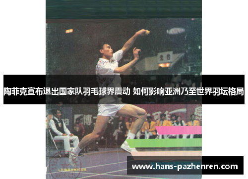 陶菲克宣布退出国家队羽毛球界震动 如何影响亚洲乃至世界羽坛格局 陶菲克宣布退出国家队羽毛球界震动 如何影响亚洲乃至世界羽坛格局